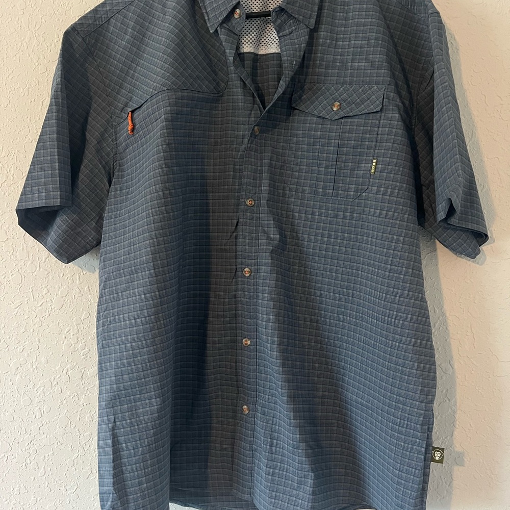 Howler Brothers Navy Matagorda Short Sleeve